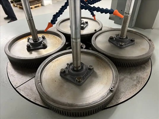 24" Speedfam #24, (4) 9" discs, pneumatic plates, rebuilt 2022 - Image 3