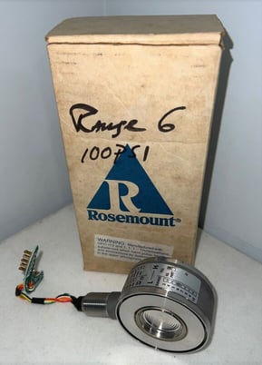 Rosemount, Pressure Transmitter, 0-100 psi, DP/GP, Range 6, 6 qty. - Image 1