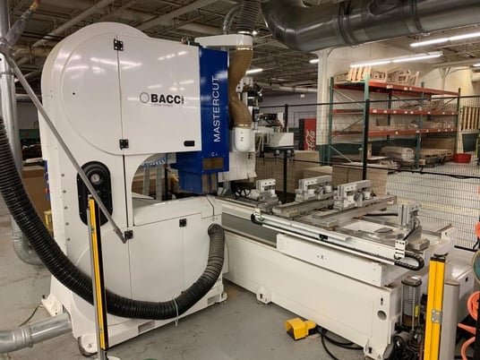 Bacci #MasterCut, Band Saw w/ NC Router & ATC, 49.2" cut L, 61" loading depth, 29" cutting depth, 6" cut H - Image 2