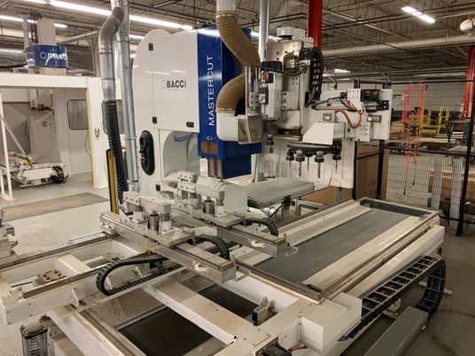 Bacci #MasterCut, Band Saw w/ NC Router & ATC, 49.2" cut L, 61" loading depth, 29" cutting depth, 6" cut H - Image 3