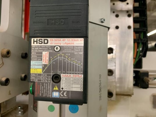 Bacci #MasterCut, Band Saw w/ NC Router & ATC, 49.2" cut L, 61" loading depth, 29" cutting depth, 6" cut H - Image 7