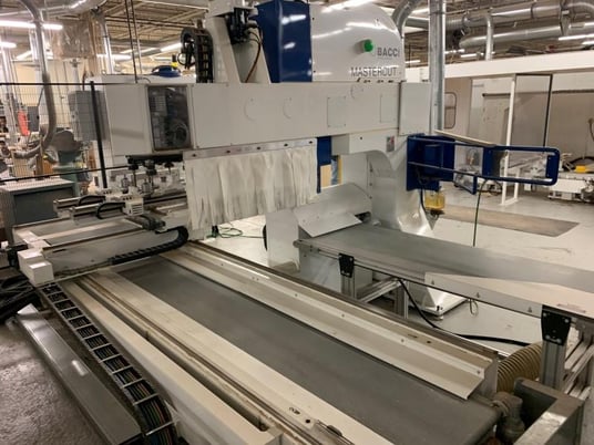 Bacci #MasterCut, Band Saw w/ NC Router & ATC, 49.2" cut L, 61" loading depth, 29" cutting depth, 6" cut H - Image 9