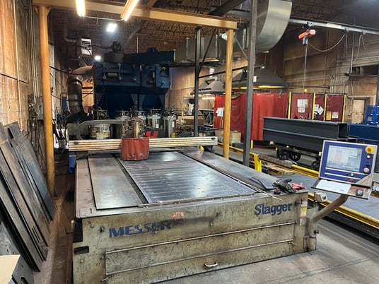 Messer #Metalmaster-Plus plasma cutting system, 6' x 12' max cutting, 1700 IPM - Image 1