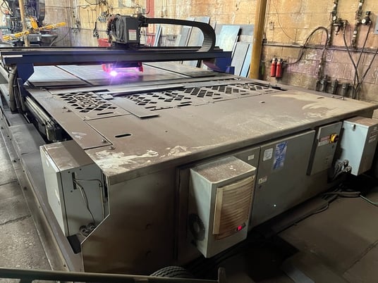 Messer #Metalmaster-Plus plasma cutting system, 6' x 12' max cutting, 1700 IPM - Image 3