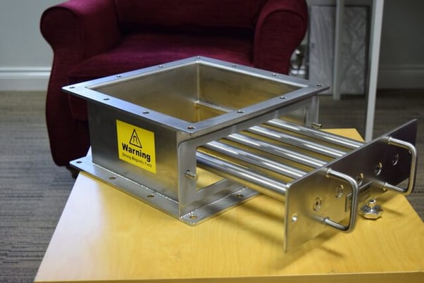 16" Magnapower Magnadrawer drawer magnet, 1" rod diameter, Stainless Steel construction, new - Image 1