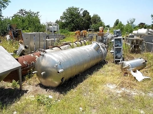 Mojonnier, Stainless Steel Vacuum Pan Evaporator, 1300 gallon, 16" diameter Manway, 4-1/2" sight glass - Image 4