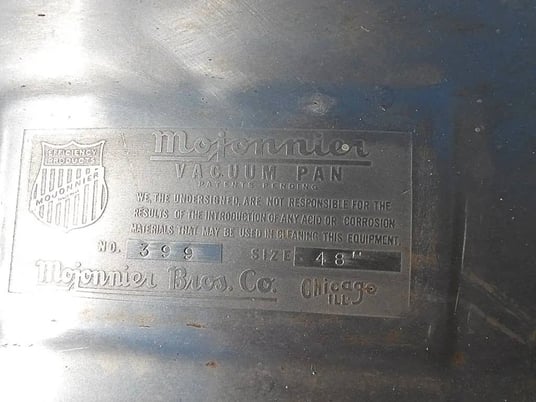 Mojonnier, Stainless Steel Vacuum Pan Evaporator, 1300 gallon, 16" diameter Manway, 4-1/2" sight glass - Image 8