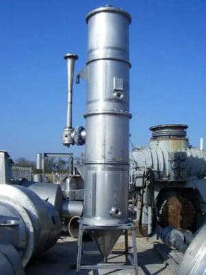 Westfalia #Ejector, Two Stage Flash Cooler, 100 psi, 6" diameter Port, 3" diameter S-line, 2-1/2" diameter - Image 6