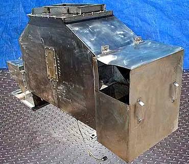Stainless Steel Ice Hopper and Auger, 100 gallon capacity, (3) 6" diameter x 53" L screws, 10" L x 4" width - Image 5