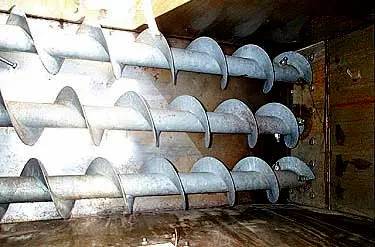 Stainless Steel Ice Hopper and Auger, 100 gallon capacity, (3) 6" diameter x 53" L screws, 10" L x 4" width - Image 10