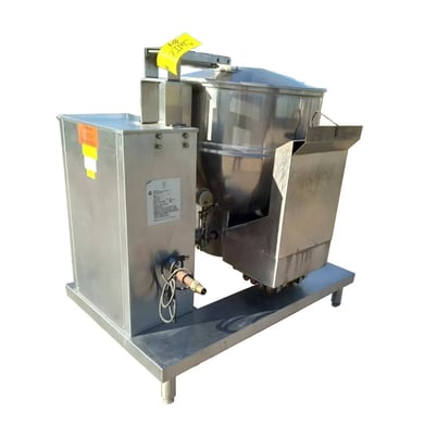 40 gallon Groen #DHT/1P-40, Mixer Kettle, 100000 BTU/hr., 3.5" manifold gas press, 6" from sidewalls, 10" - Image 2
