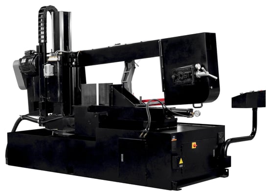 18" x 31" Jet #ECB-1833DMEVS-230, semi-automatic dual mitering evs bandsaw, NEW - Image 3