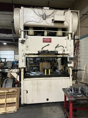 150 Ton, Chicago Dreis & Krump #SS-150-30-60, Straight Side Press, 6" stroke, 16" shut height, 1965 - Image 3