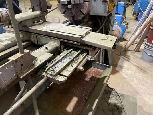 20" x 80" Tos #SN50C, 27" swing in gap, 22-2000 RPM, 3 & 4-Jaw, taper, steady rests, 7.5 HP, 1990 - Image 3