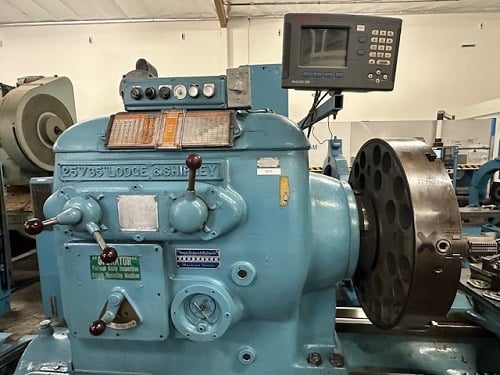 40" x 77" Lodge & Shipley #25/35, Heavy Duty lathe, 28" 4-jaw chuck - Image 1