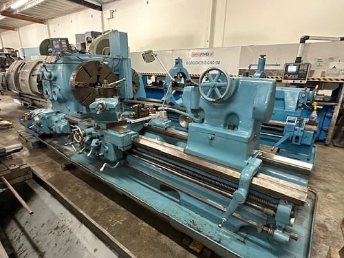 40" x 77" Lodge & Shipley #25/35, Heavy Duty lathe, 28" 4-jaw chuck - Image 5