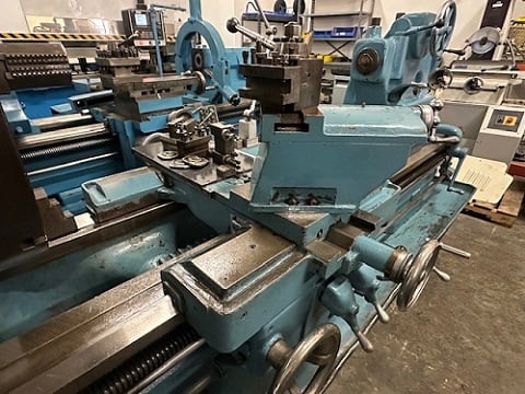 40" x 77" Lodge & Shipley #25/35, Heavy Duty lathe, 28" 4-jaw chuck - Image 6
