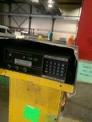 30000 lb. Capacity scale, digital read out - Image 3