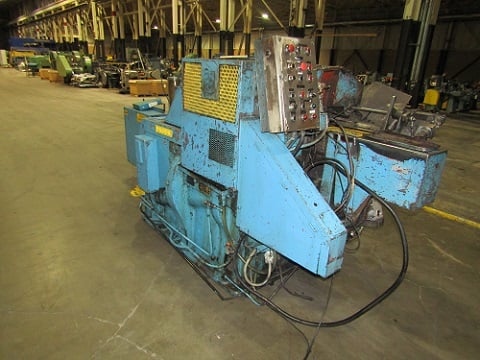 1-1/2" National, tong feed upsetter, 9-1/4" stroke, 4" gather, 15 HP, 60 SPM, 1972 - Image 1
