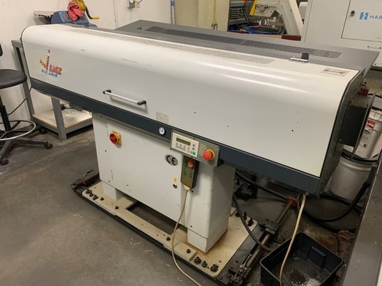 Cubic Machinery #GTM-42D, CNC lathe, A2-4, 7-Axis, Fanuc Oi-TD, LNS barfeeder, chip conveyor, 2016 - Image 8