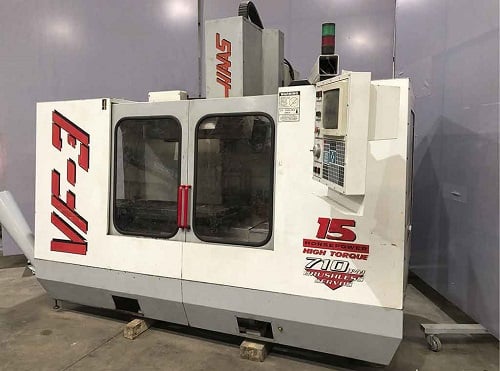 Haas #VF-3, CNC vertical machining center, 40" X, 20" Y, 25" Z, 8100 RPM, 20 automatic tool changer, 18" - Image 3