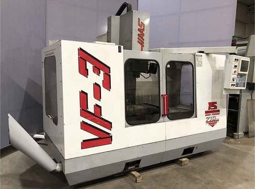 Haas #VF-3, CNC vertical machining center, 40" X, 20" Y, 25" Z, 8100 RPM, 20 automatic tool changer, 18" - Image 4