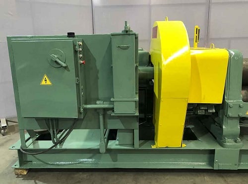 10' x 1/2" Webb #9L-1210, mechanical plate roll, initial pinch type, 12" roll diameter, 15 HP - Image 6