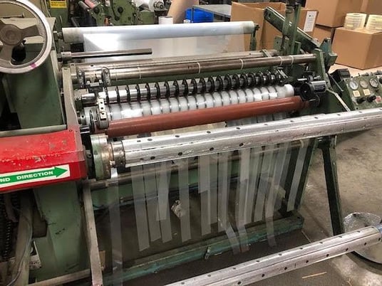 Arrow #325-6, duplex slitter rewinder, 42" material width, 36" unwind diameter, Fife Edge guide - Image 8