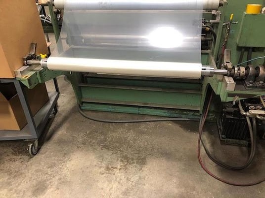 Arrow #325-6, duplex slitter rewinder, 42" material width, 36" unwind diameter, Fife Edge guide - Image 10