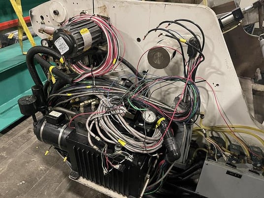 Kidder #660, 45" automatic rewind with splicer - Image 4