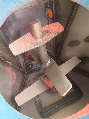 Flexicon #VC-C-18-X, flexible screw feeder system, hopper w/gasketed bolted solid cover - Image 5