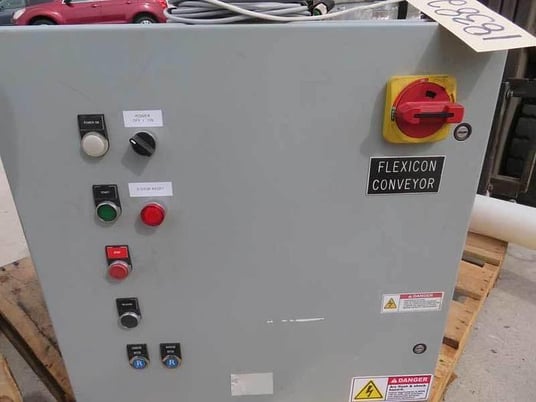 Flexicon #VC-C-18-X, flexible screw feeder system, hopper w/gasketed bolted solid cover - Image 7