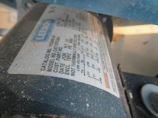 Flexicon #VC-C-18-X, flexible screw feeder system, hopper w/gasketed bolted solid cover - Image 10