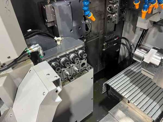 Tsugami #B0325-III, 6-Axis Swiss Type CNC Lathe, Simultaneous Axes ...