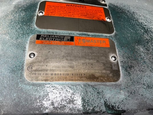 250 HP 1780 RPM Reliance, Frame 445TSD, ODP, 460 Volts - Image 1