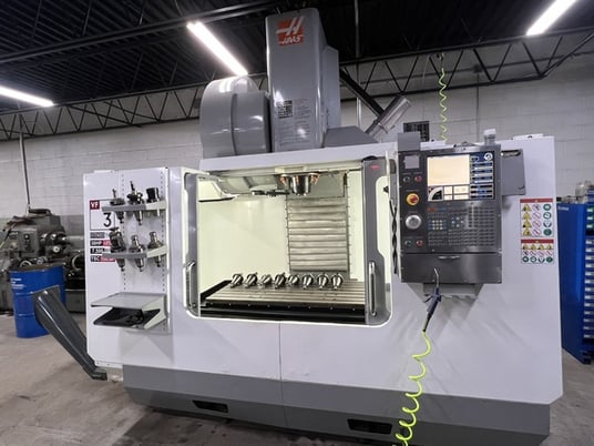 Haas #VF-3YT/50, CNC vertical machining center, 4th & 5th Axis ready, 40" X, 26" Y, 25" Z, 7500 RPM, 30 - Image 1