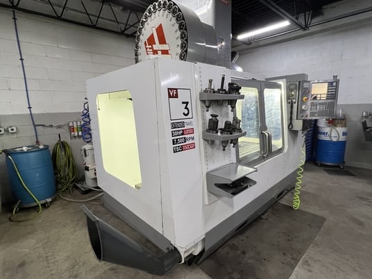Haas #VF-3YT/50, CNC vertical machining center, 4th & 5th Axis ready, 40" X, 26" Y, 25" Z, 7500 RPM, 30 - Image 2