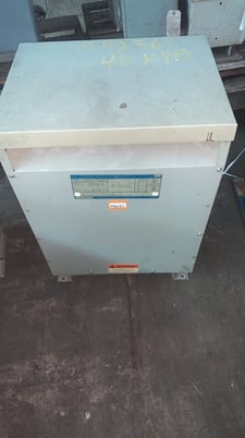 40 KVA 460 Delta Primary, 230Y/132 Secondary, General Electric, dry type - Image 1