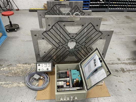 Engel, magnetic platen for 300 ton tiebarless, BURPMG10-480Vac contron unit, 2013 - Image 2