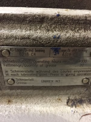 150 HP 1792 RPM Siemens, Frame 505TSD, TEFC, 575 Volts 1080-2639-60, WP19 - Image 3