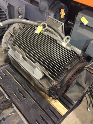 150 HP 1792 RPM Siemens, Frame 505TSD, TEFC, 575 Volts 1080-2639-60, WP19 - Image 6