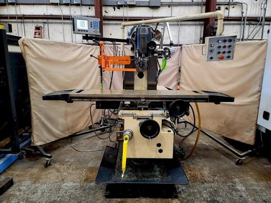 Summit, universal milling machine, 13.7" x59" table, pendant control, 3-Axis AcuRite digital read out - Image 2