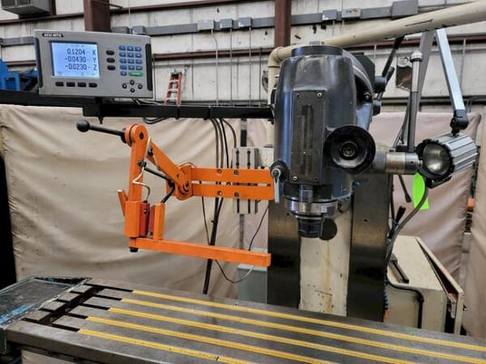 Summit, universal milling machine, 13.7" x59" table, pendant control, 3-Axis AcuRite digital read out - Image 6