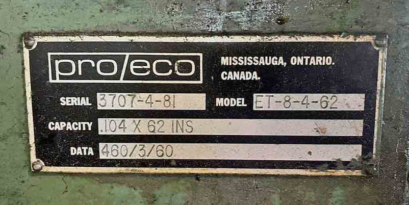 Pro-Eco #ET-8-4-62, 62" x .104" double-stub edge trimmer - Image 8