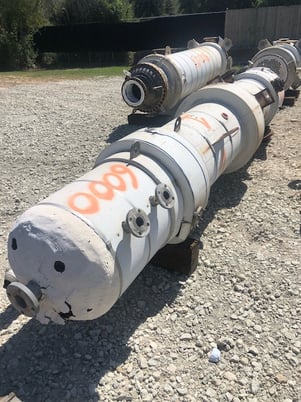 733 sq.ft., 75FV psi shell, Southern Heat Exchanger, 24 diameter x 10' 0" F/F, 1989 - Image 1