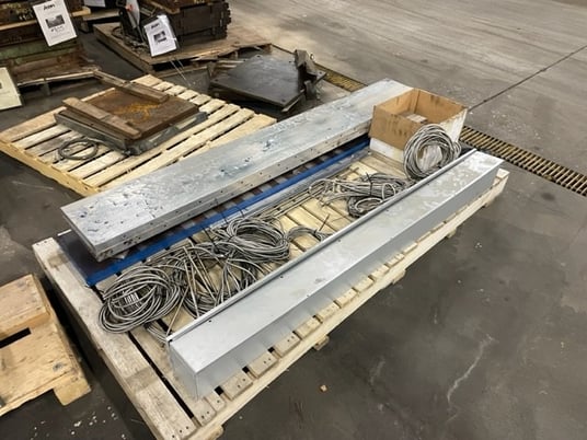 85.5" x 12" x 1.5" Aluminum Electric Platens - Image 2