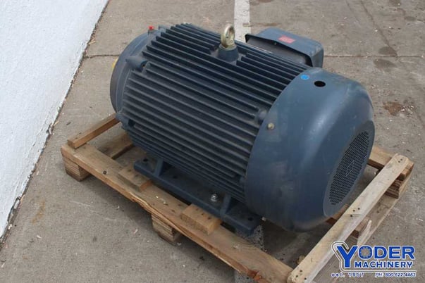 75 HP 1782 RPM Leeson C365T17FK1, Frame 365TC, TEFC, cont duty, 230/460 Volts, new, #76577 - Image 8
