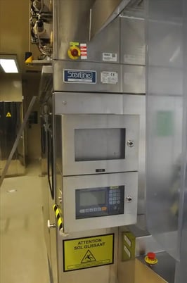 Cleaning Machine, Steriline #VQ1F44, Libra sterilization tunnel, 35000 vial/hr, 3 or 4 ml vial, 1995, S42848 - Image 4