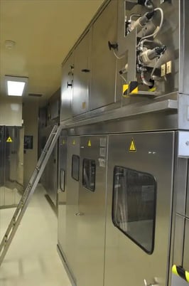 Cleaning Machine, Steriline #VQ1F44, Libra sterilization tunnel, 35000 vial/hr, 3 or 4 ml vial, 1995, S42848 - Image 6