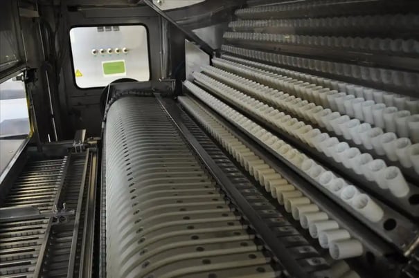 Cleaning Machine, Steriline #VQ1F44, Libra sterilization tunnel, 35000 vial/hr, 3 or 4 ml vial, 1995, S42848 - Image 8